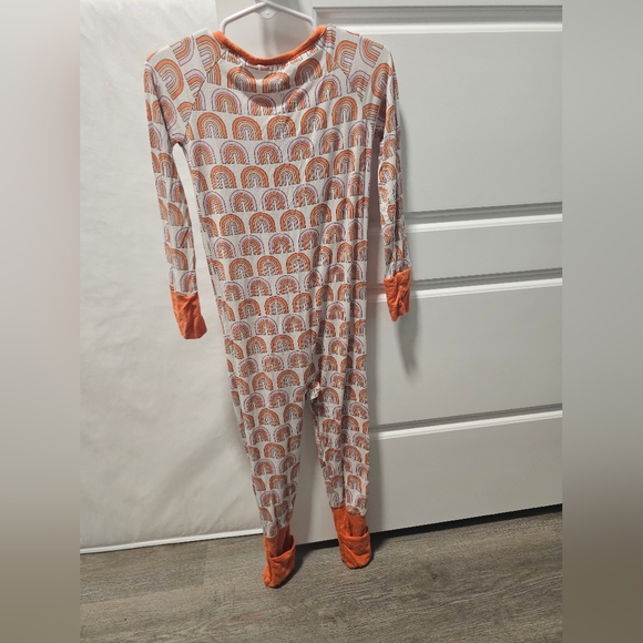 Toddler 3T Bamboo Pajamas - Rainbow - Picture 2 of 3